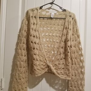 Gold Glitter Sweater